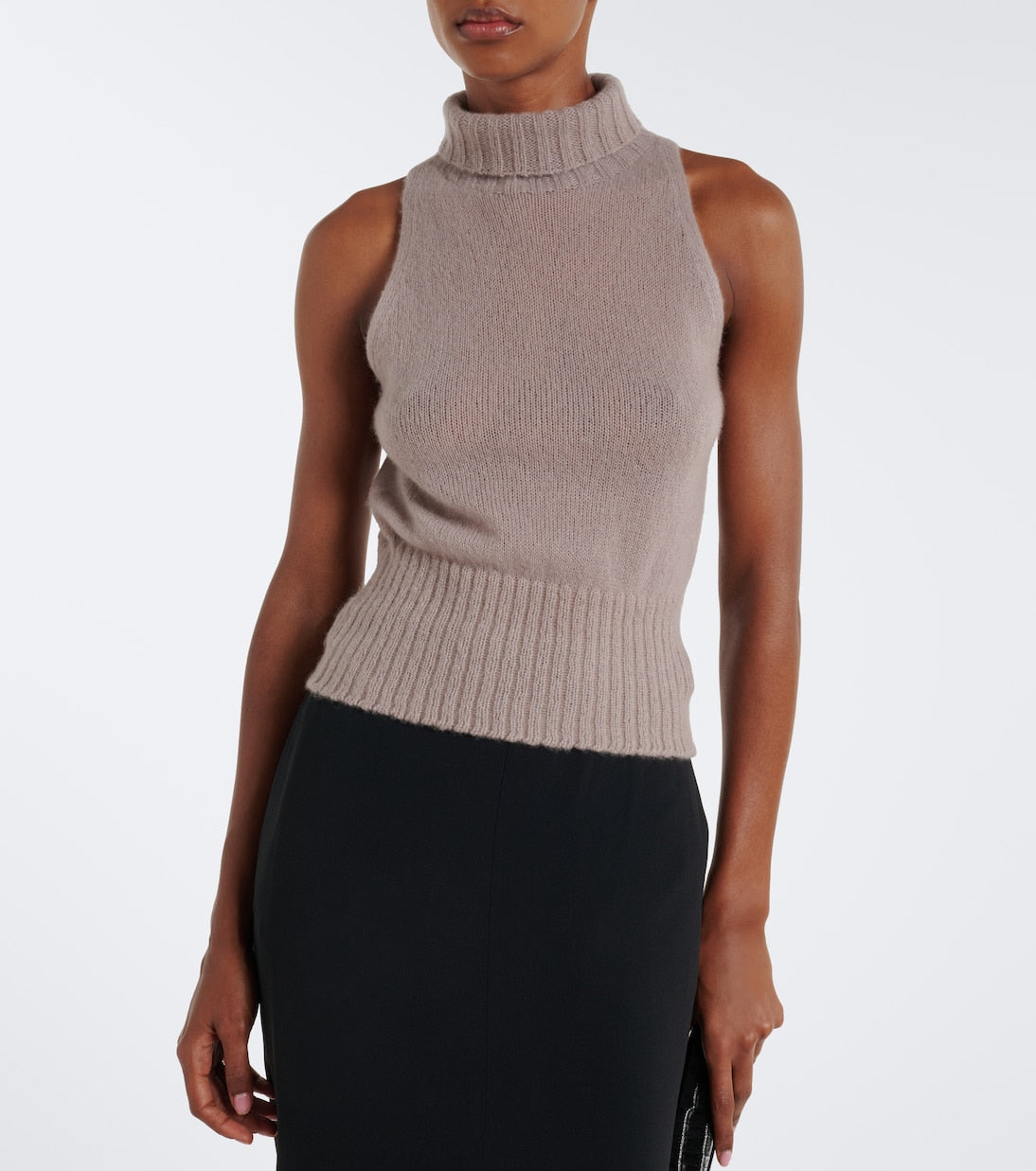 Tom Ford - Cashmere and silk-blend high-neck vest