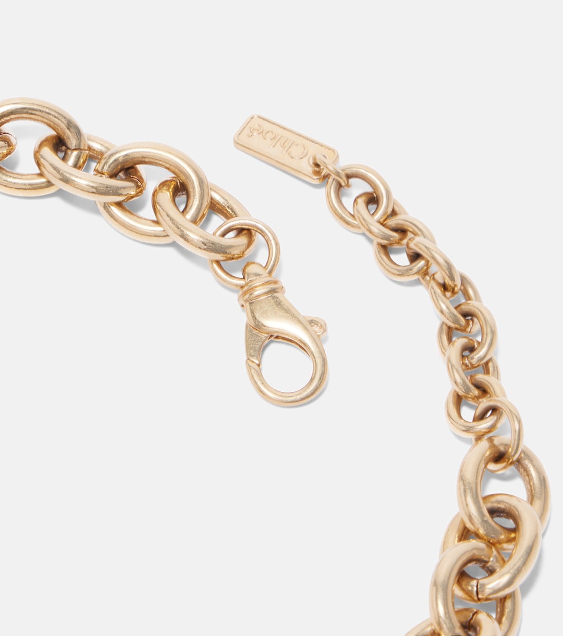 Chloé - Postcards embellished necklace