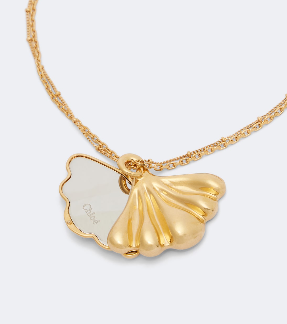 Chloé - Shell pendant necklace
