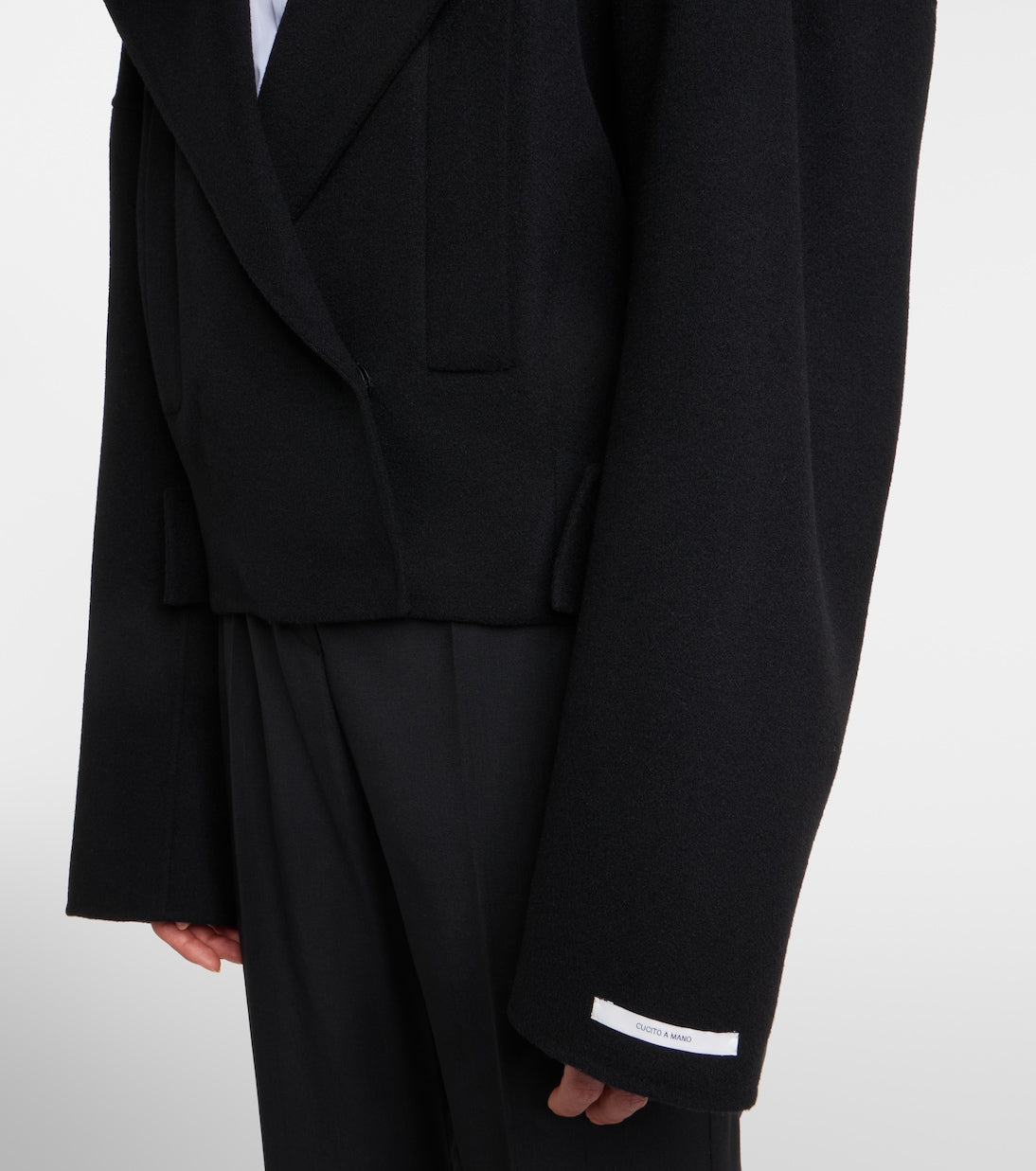 Sportmax - Double-breasted wool jacket