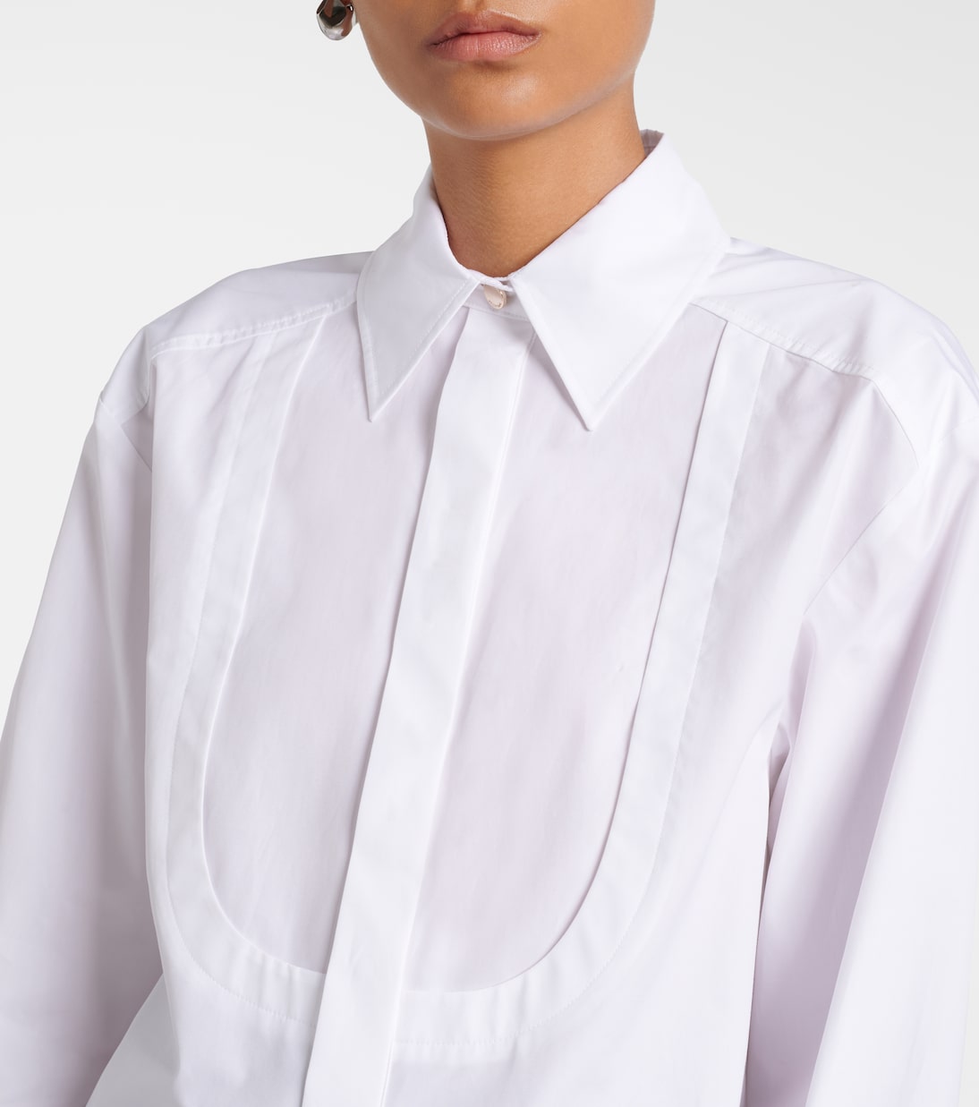 Sportmax - Cotton poplin shirt