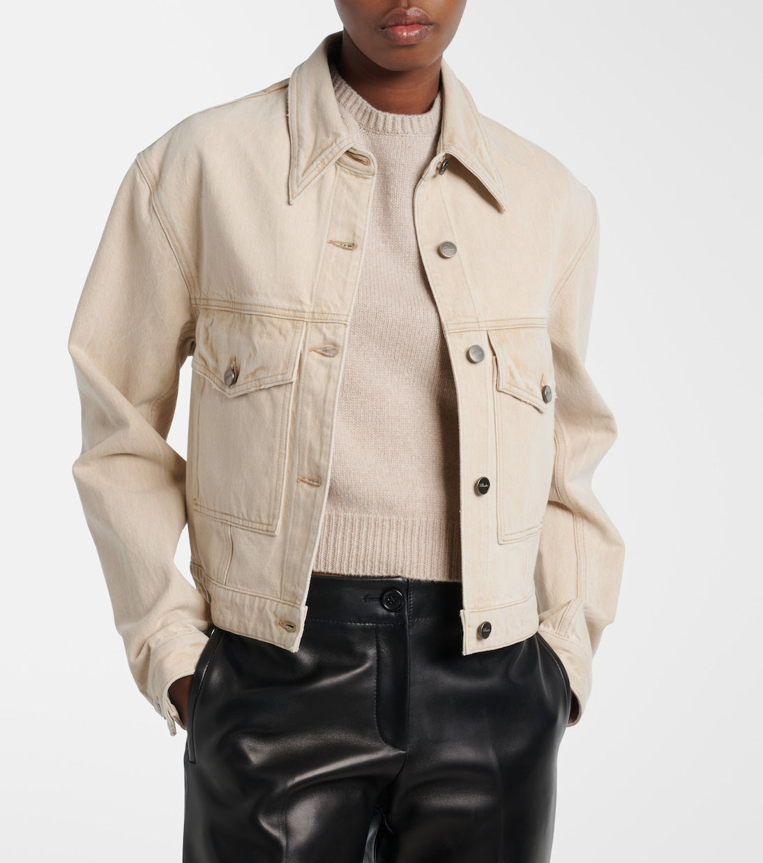 Khaite - Tomer denim jacket