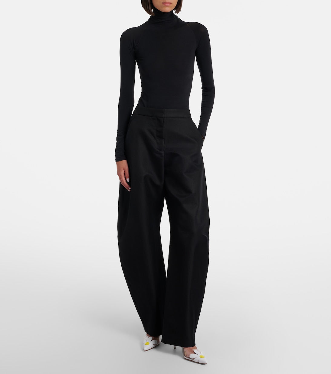 Alaïa - Bloom floral mules