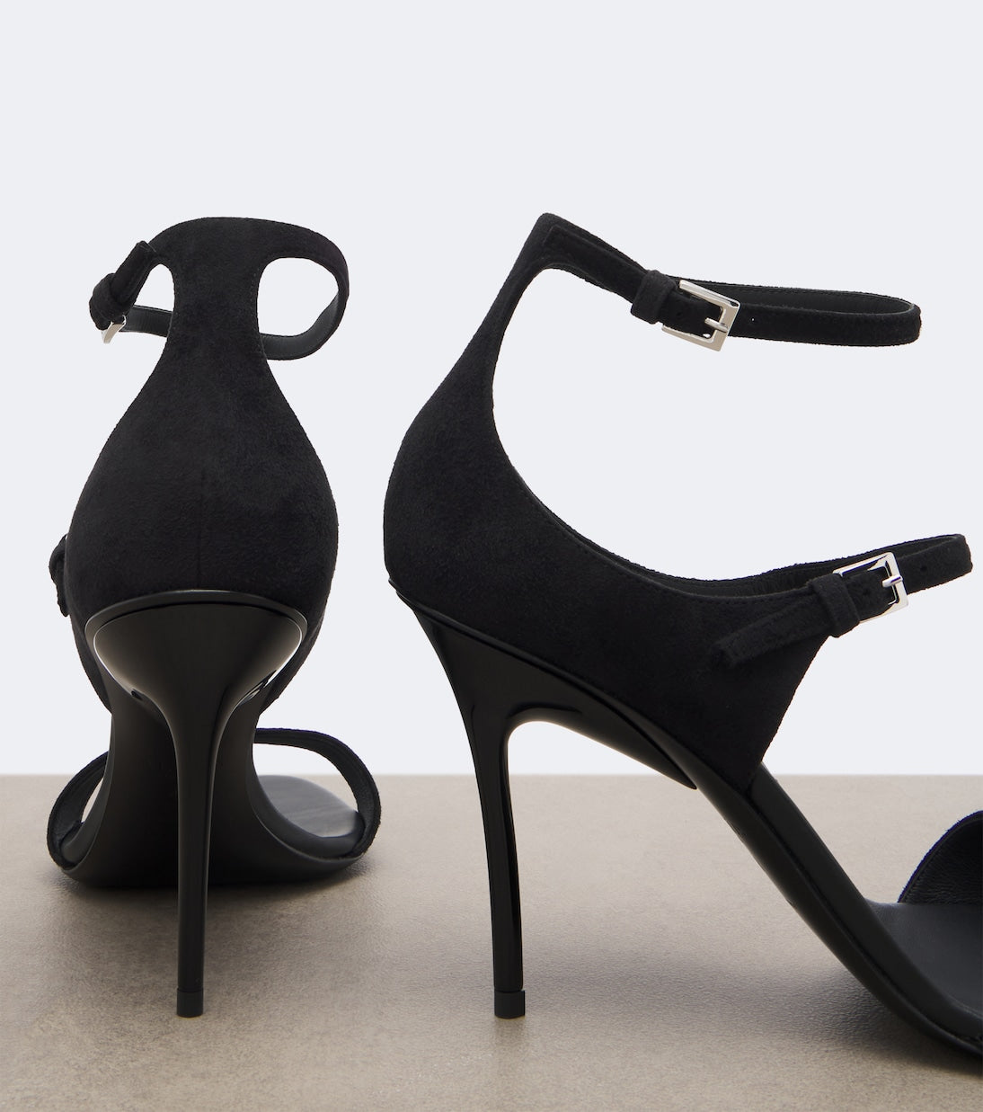 Alaïa - Drop suede sandals