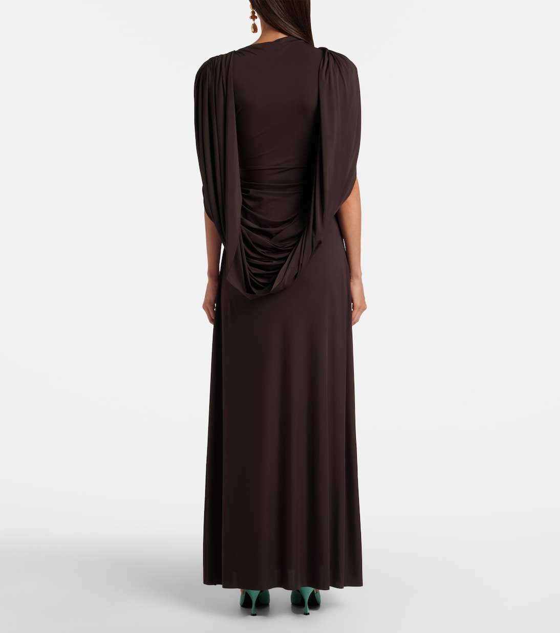 Rachel Gilbert - Aether draped jersey gown