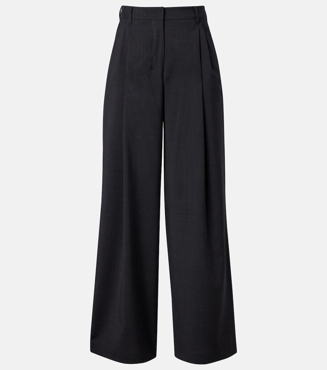 'S Max Mara - Wool wide-leg pants