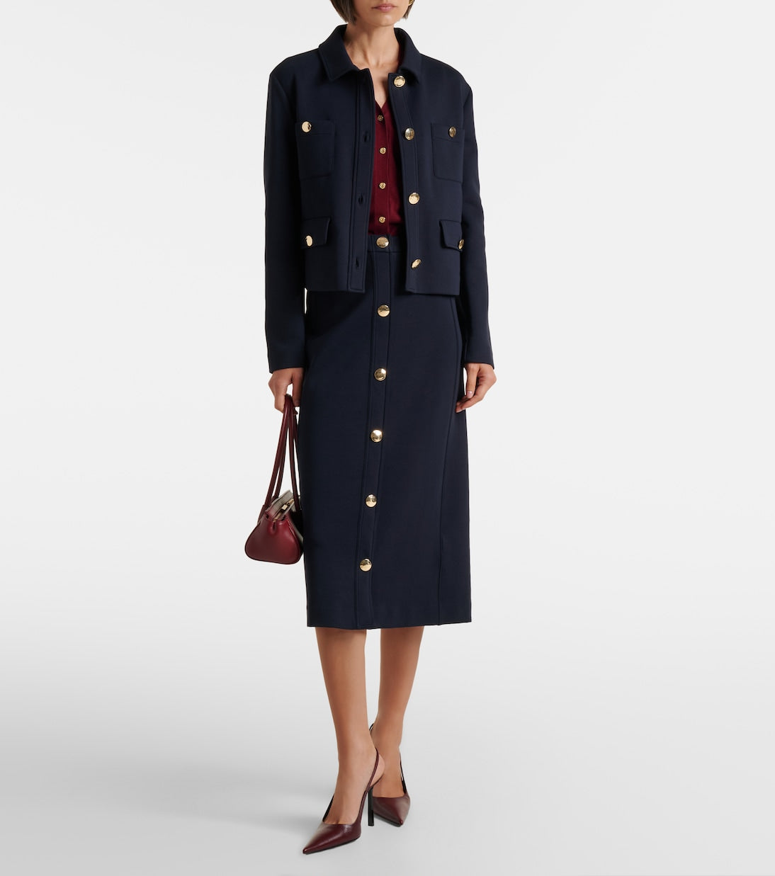 'S Max Mara - Cotton-blend jacket