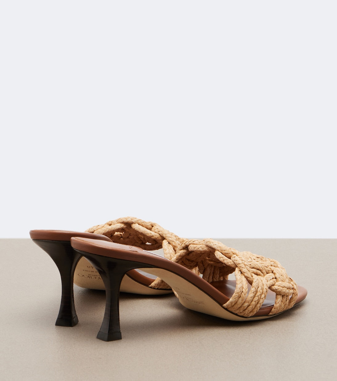 Jimmy Choo - Chara raffia mules