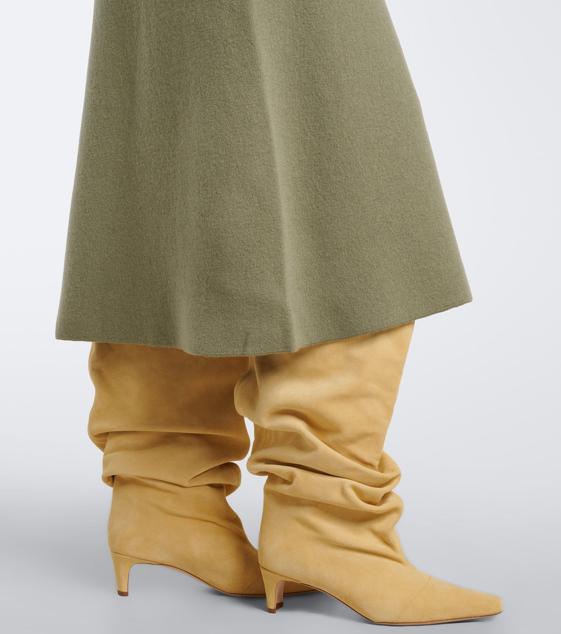 Staud - Wally suede mid-calf boots