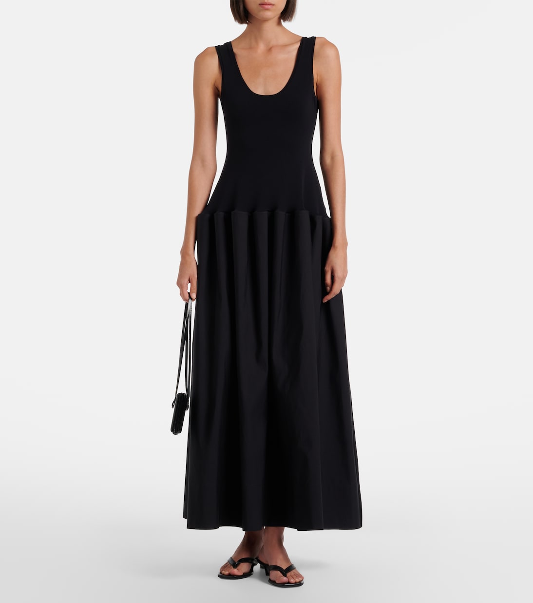 Fforme - Marina cotton and silk maxi dress