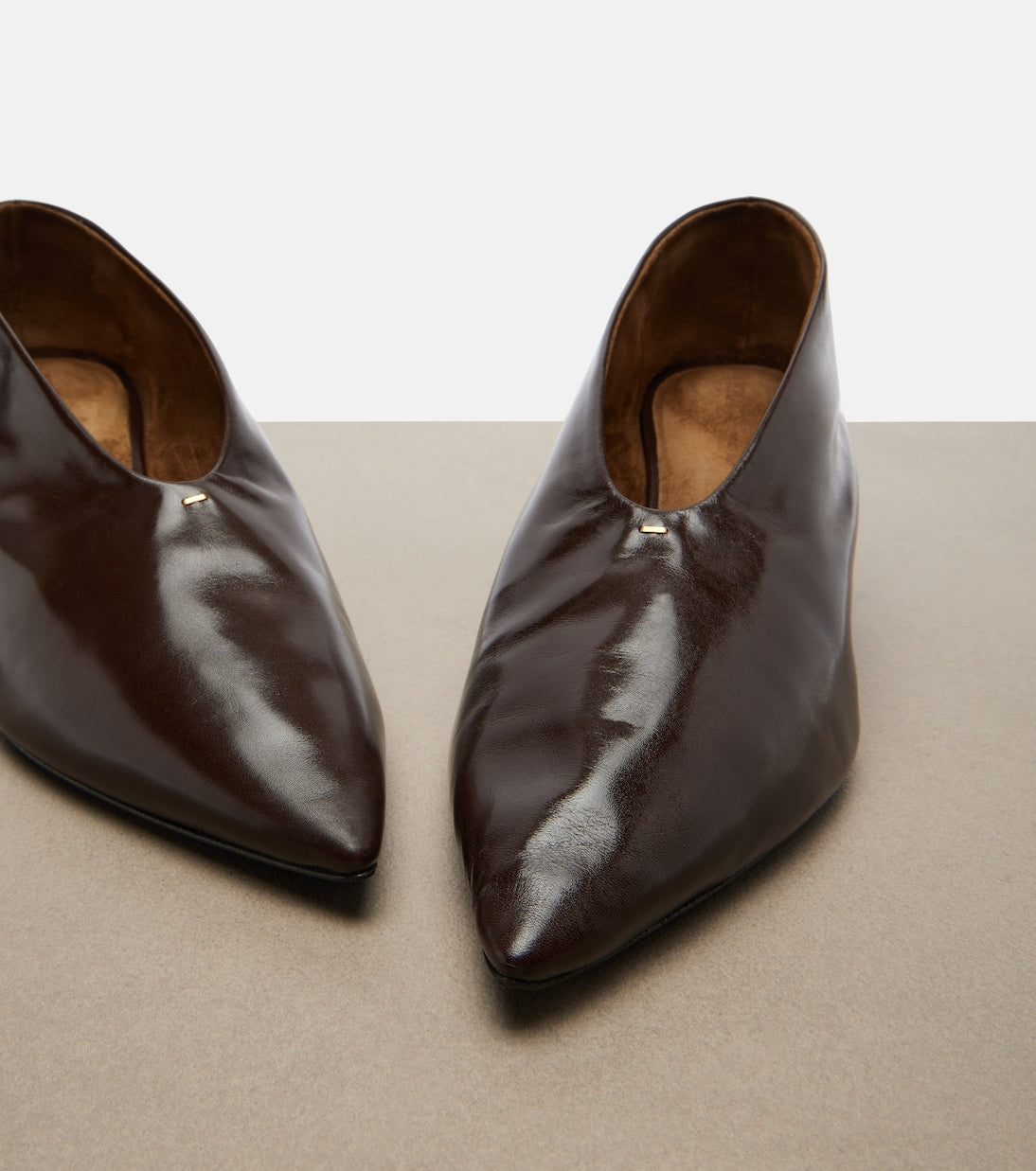 Khaite - Miriam leather pumps