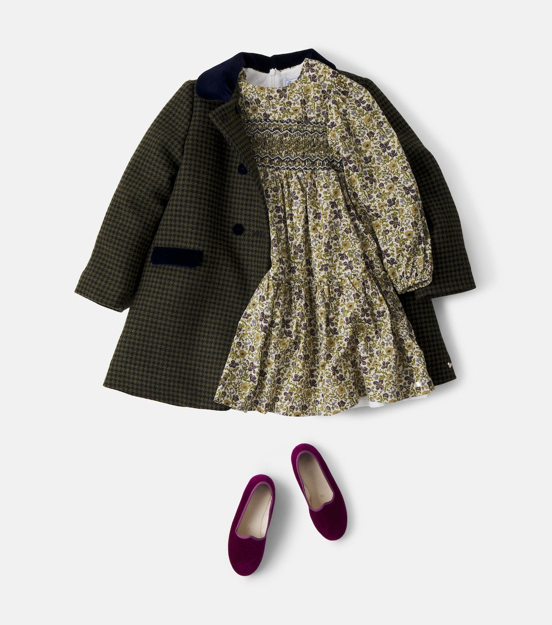 Tartine et Chocolat - Floral smocked cotton dress