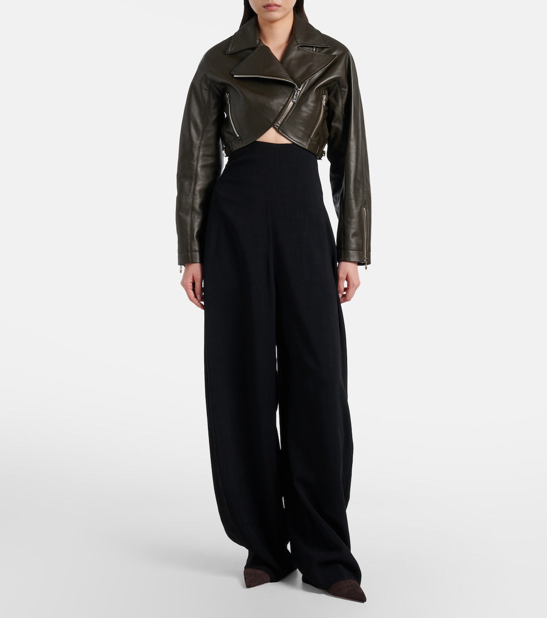 Alaïa - Barrel-leg pants