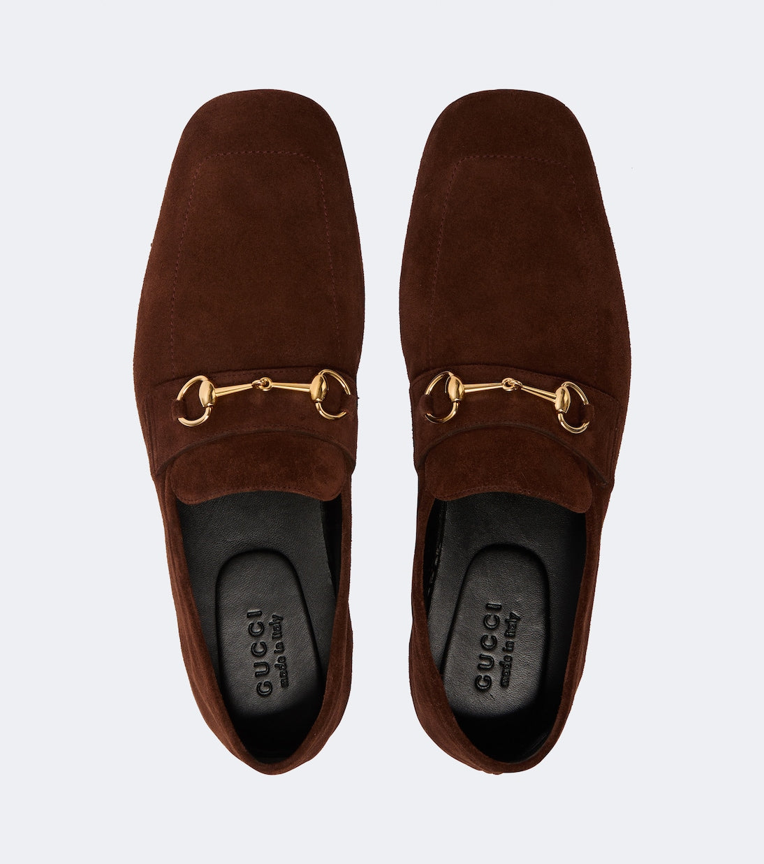Gucci - Ragazzo Horsebit suede loafers