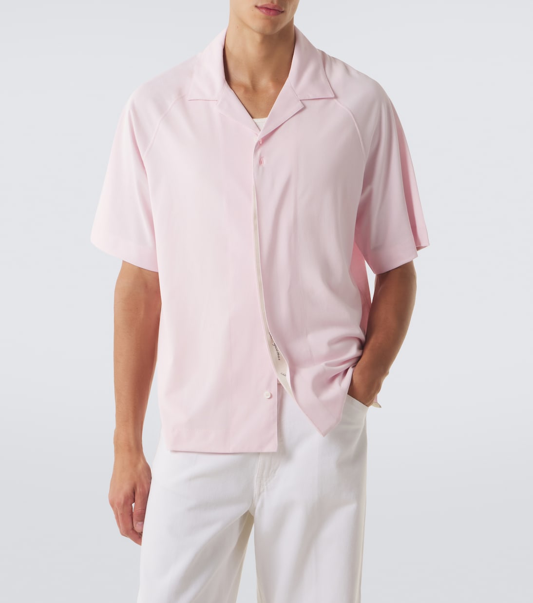 Jacquemus - Jean Atelier jersey bowling shirt