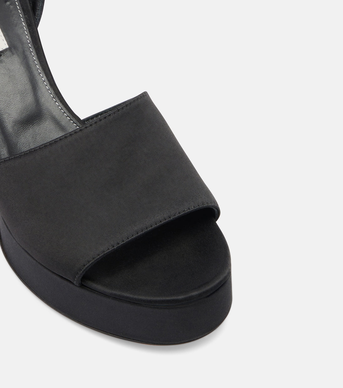 Toteme - Satin platform sandals