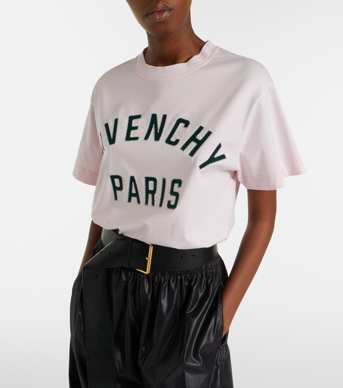 Givenchy - Logo appliqué cotton T-shirt