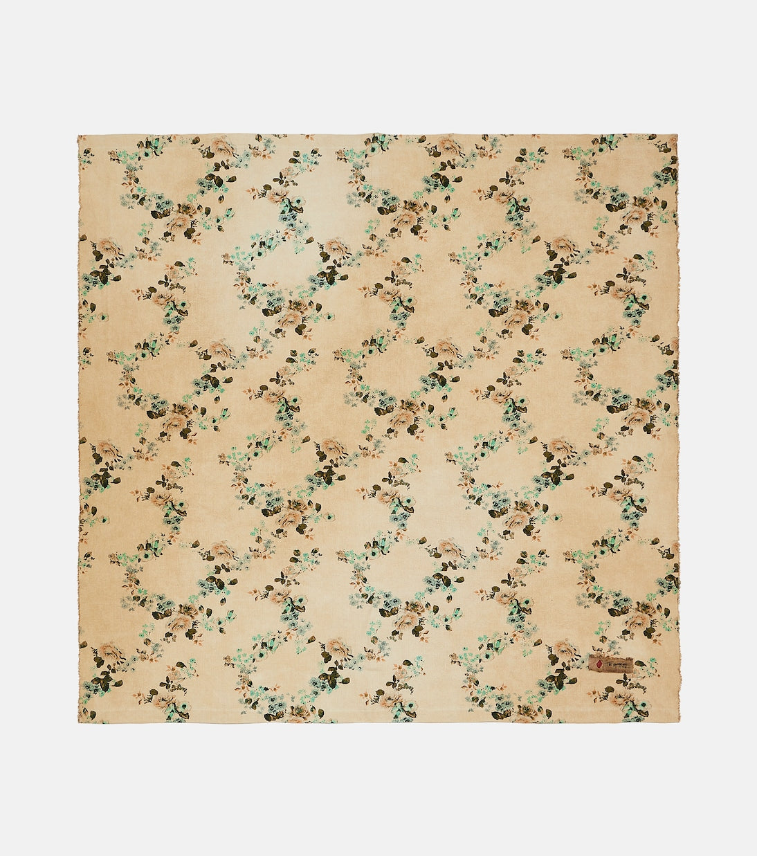 The House of Lyria - Vetiver floral linen picnic blanket