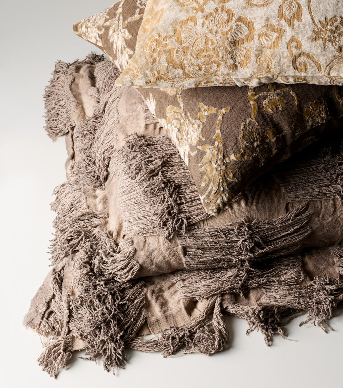 The House of Lyria - Bolma wool and cotton cushion
