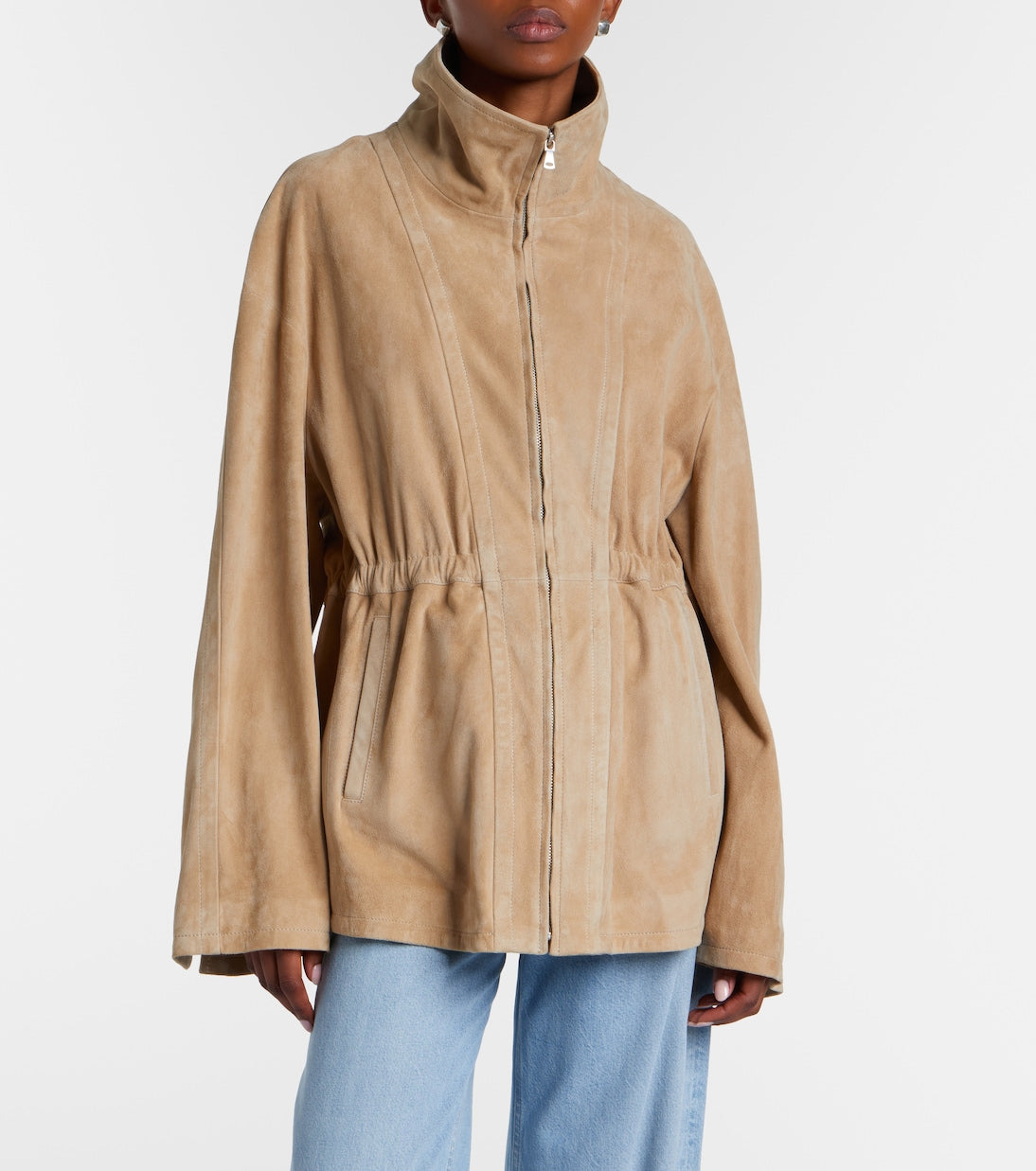 Nour Hammour - Passage suede jacket