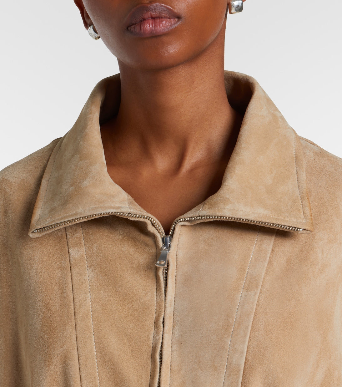 Nour Hammour - Passage suede jacket