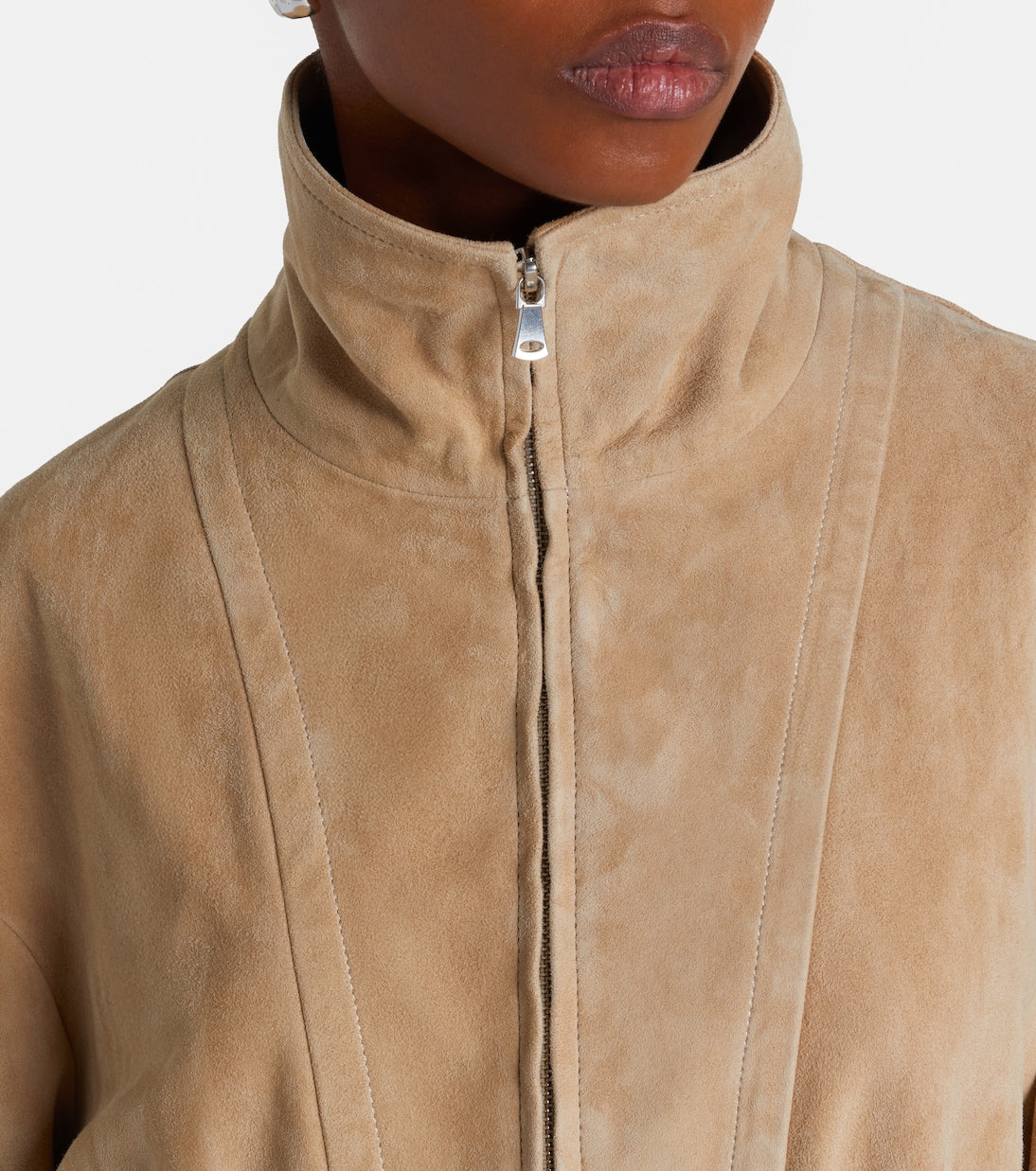 Nour Hammour - Passage suede jacket