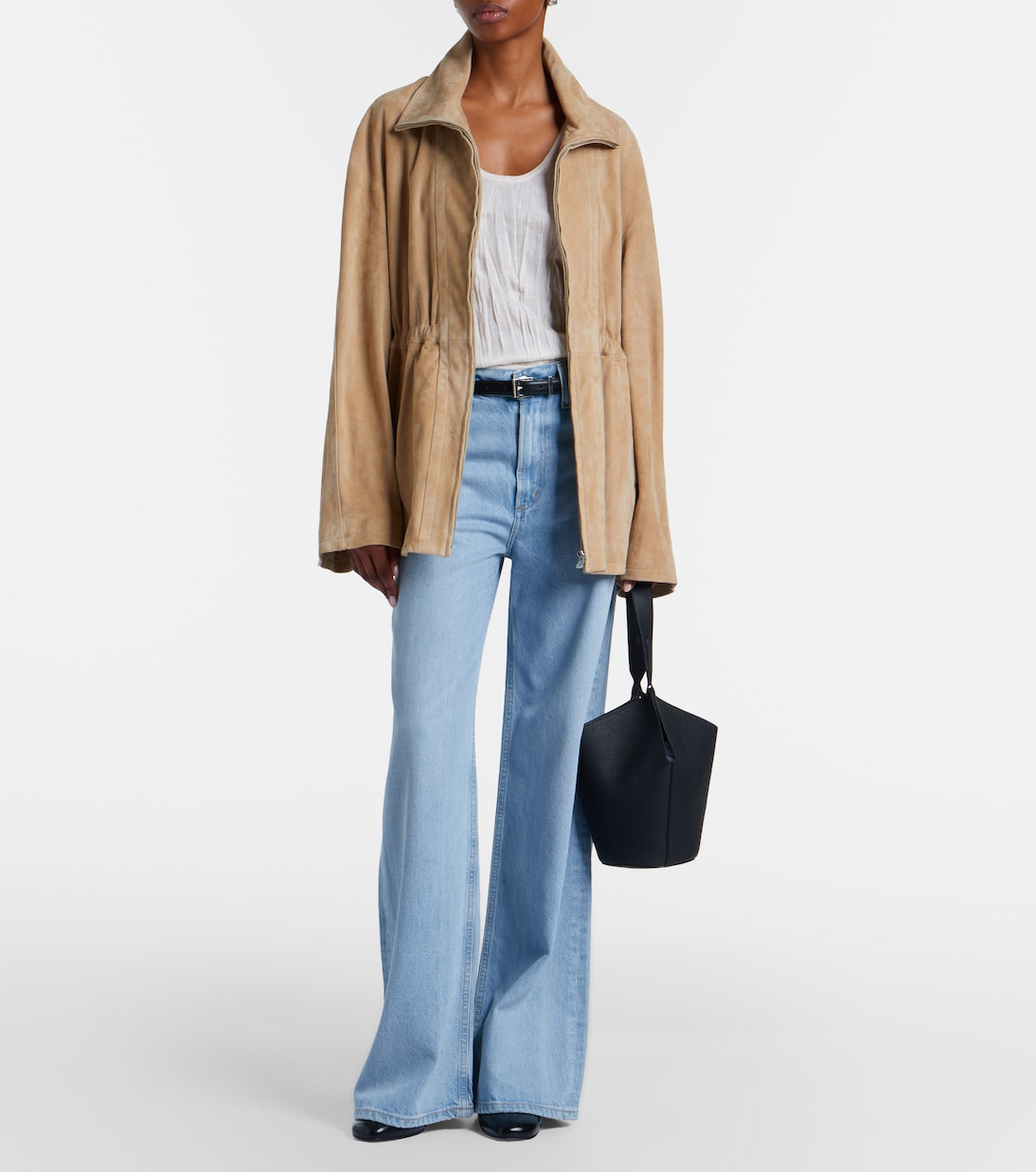 Nour Hammour - Passage suede jacket