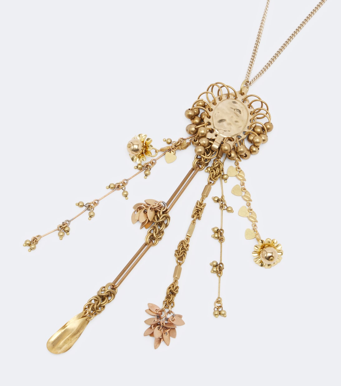 Dries Van Noten - Embellished pendant necklace