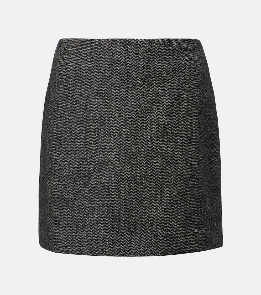 Blazé Milano - Coci herringbone wool-blend miniskirt