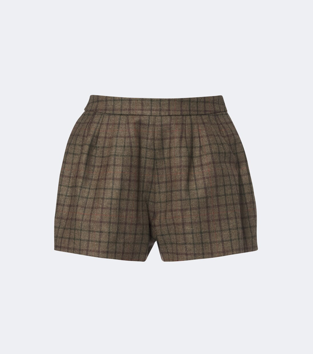 Blazé Milano - Tinker checked wool and cashmere shorts