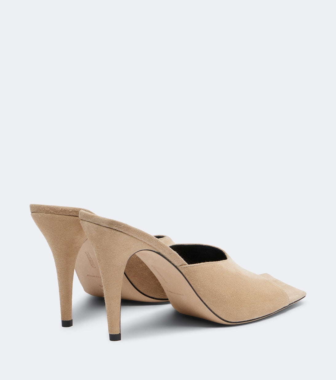 Christen - Edge suede mules
