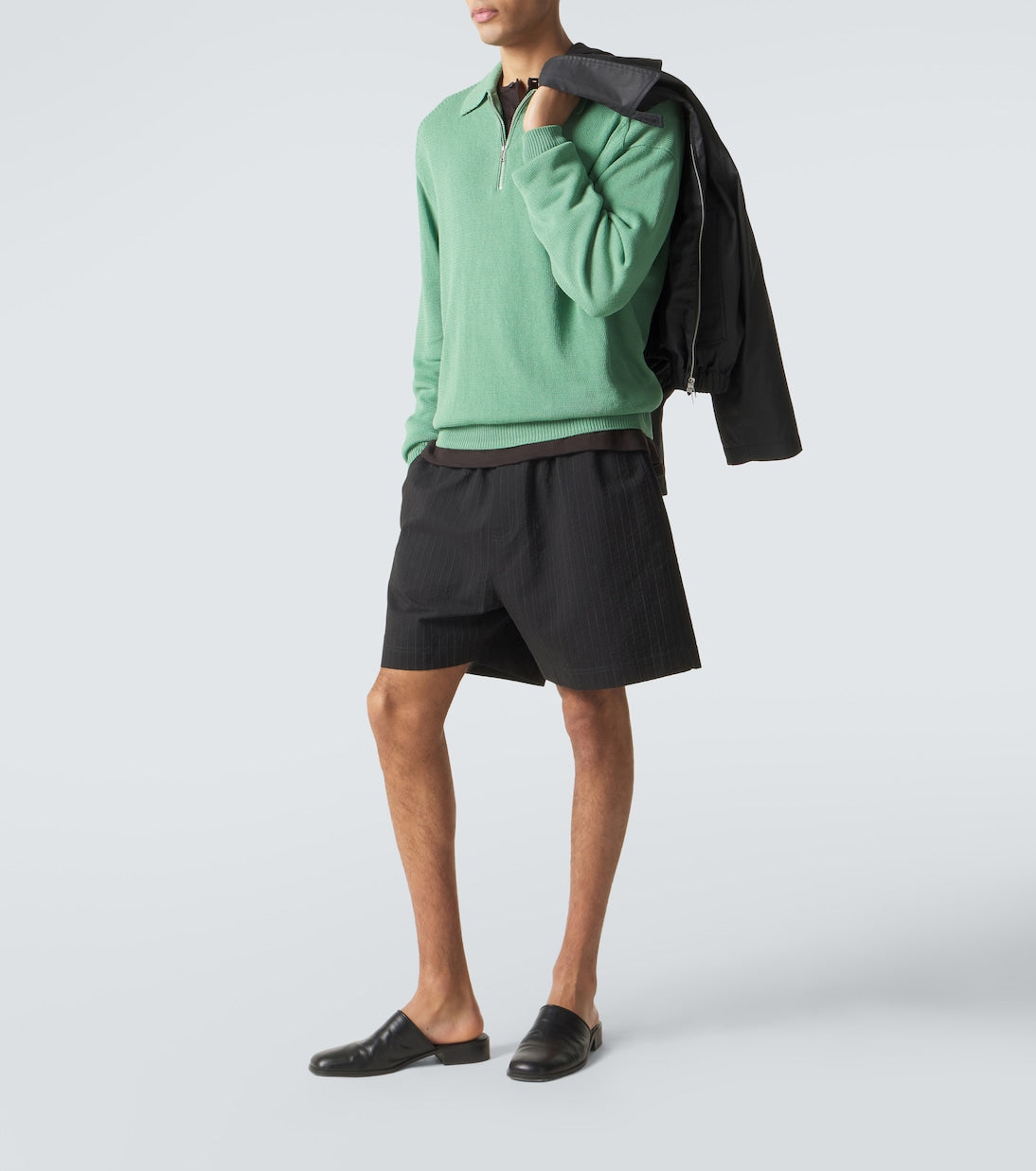 Studio Nicholson - Heddy half-zip sweater