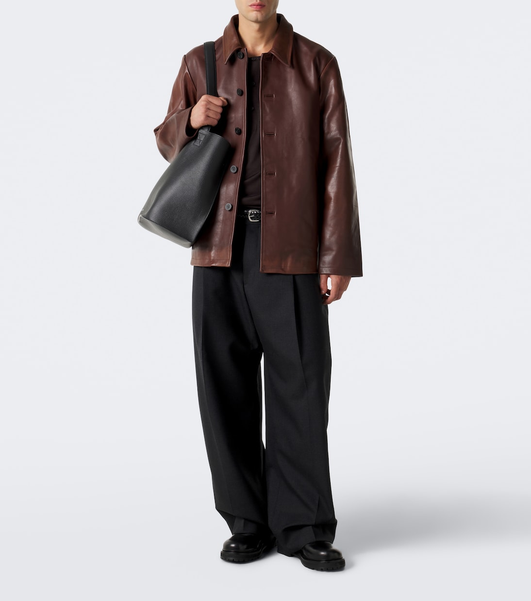 Studio Nicholson - Leather jacket