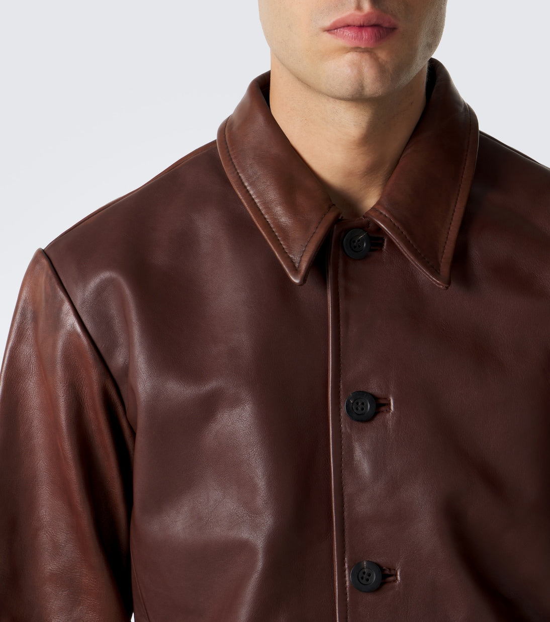 Studio Nicholson - Leather jacket