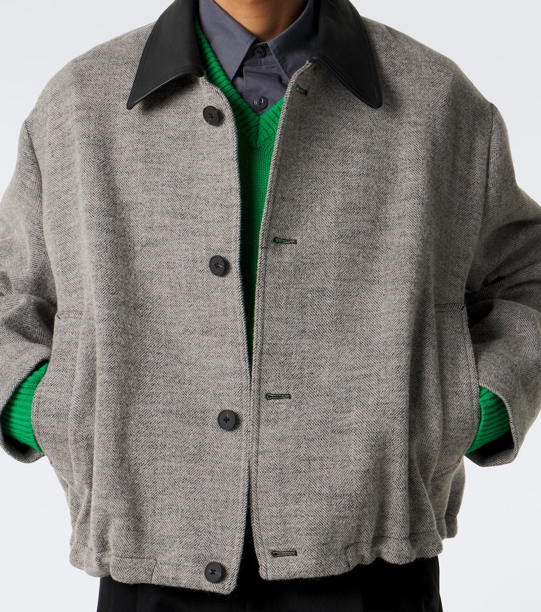 Studio Nicholson - Howth wool and cotton-blend twill jacket