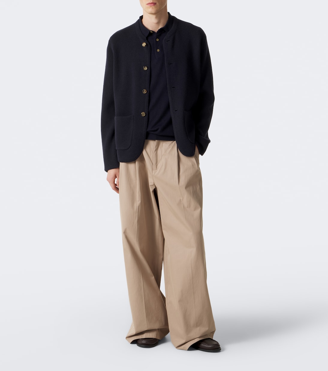 Arch4 - Mr Ascot cashmere polo shirt