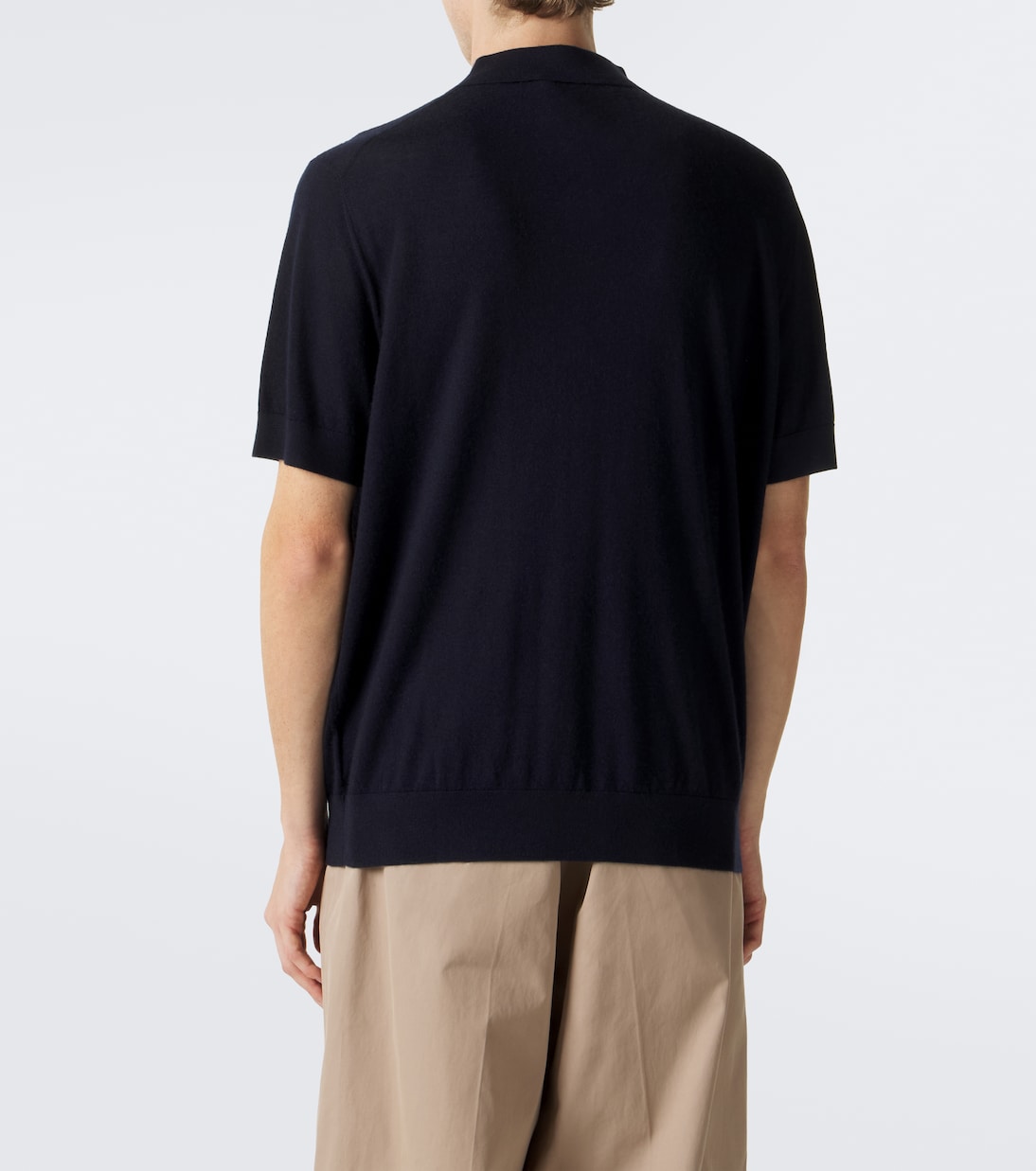 Arch4 - Mr Ascot cashmere polo shirt
