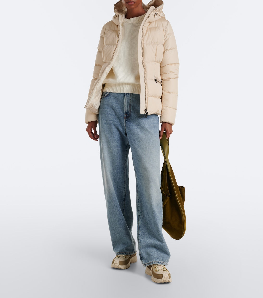 Moncler - Avoce hooded down jacket