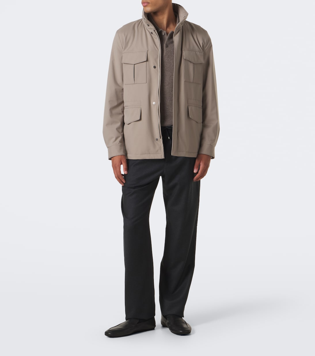 Agnona - Technical field jacket
