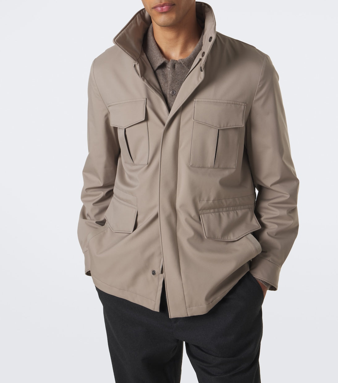 Agnona - Technical field jacket