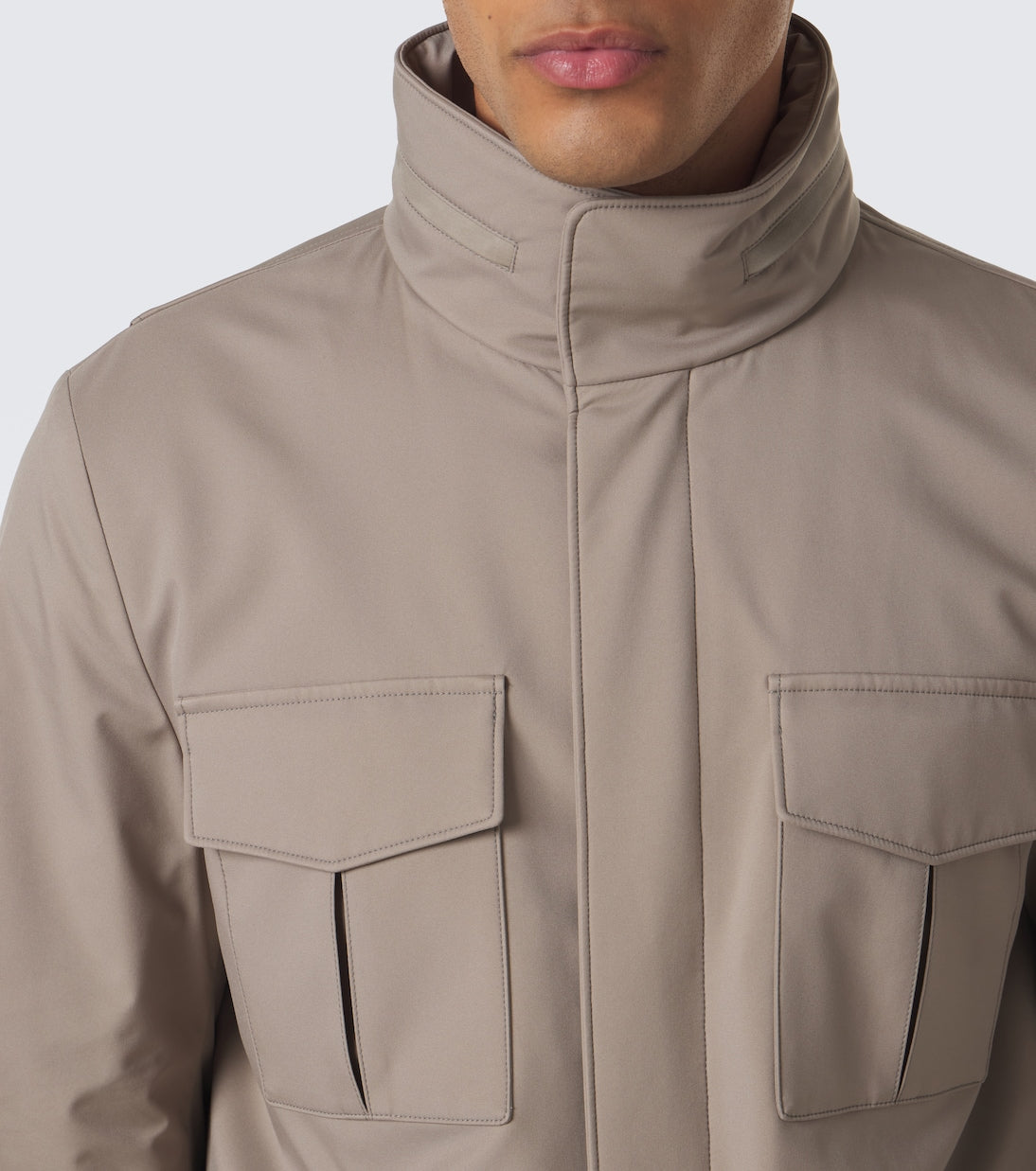 Agnona - Technical field jacket