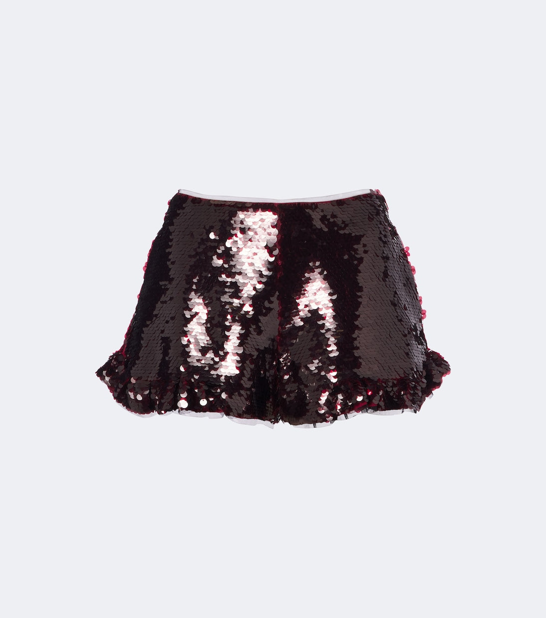 Simone Rocha - Ruffled sequined shorts