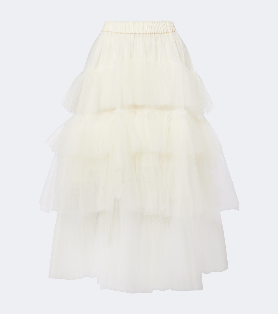 Simone Rocha - Ruffled tulle midi skirt