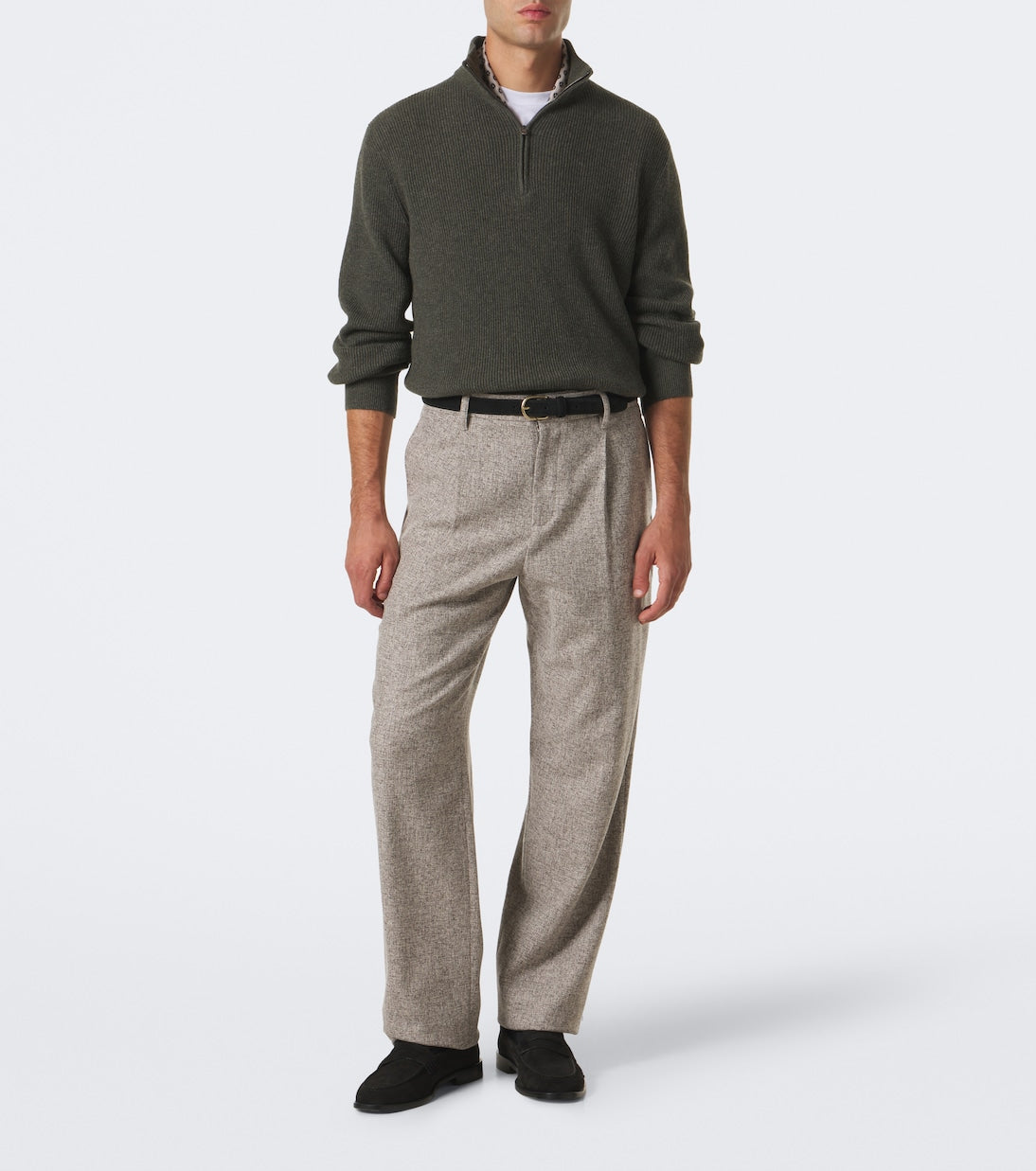 Agnona - Cashmere half-zip sweater