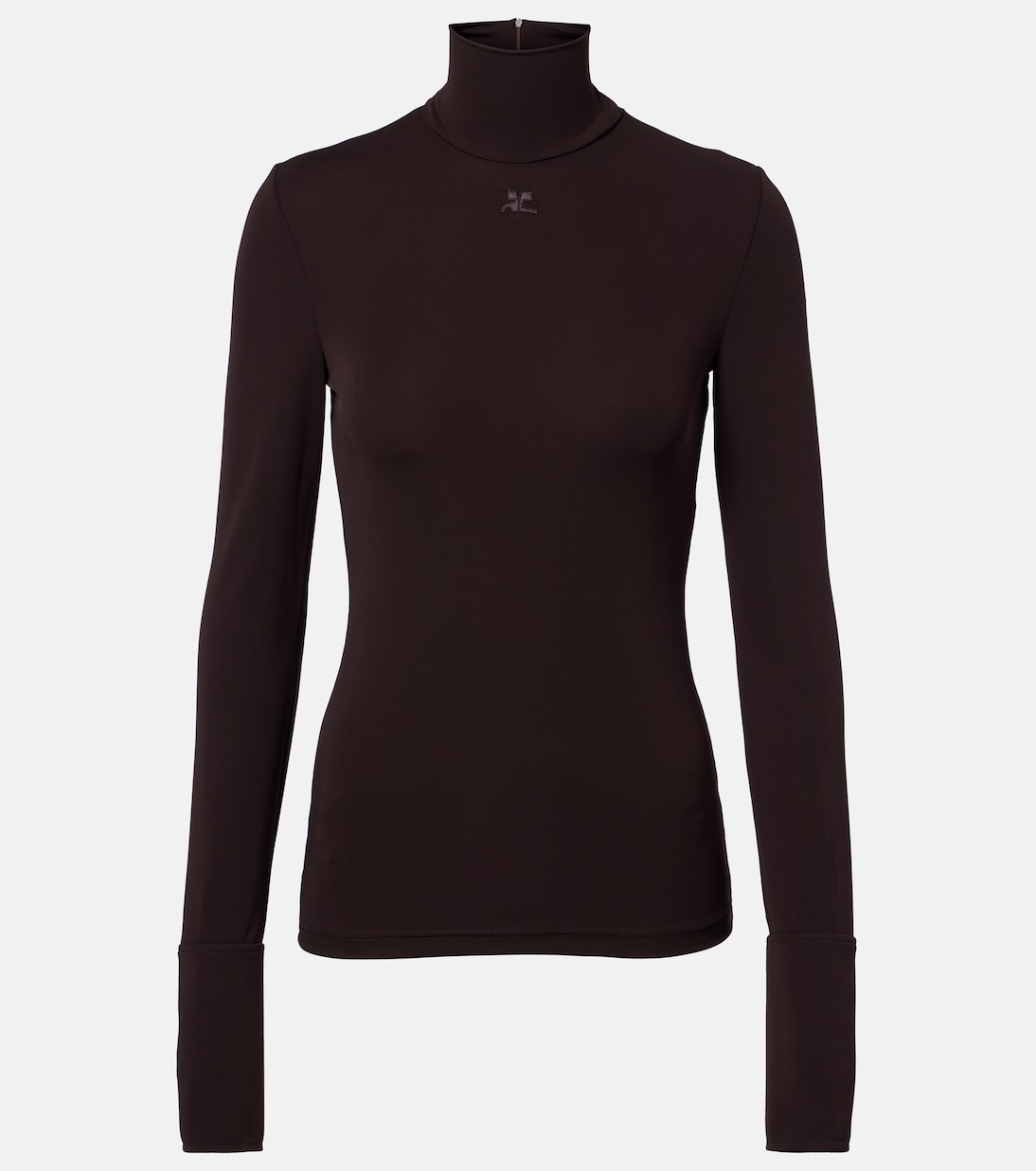Courrèges - Jersey turtleneck sweater