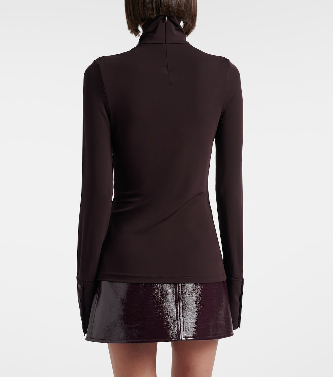Courrèges - Jersey turtleneck sweater