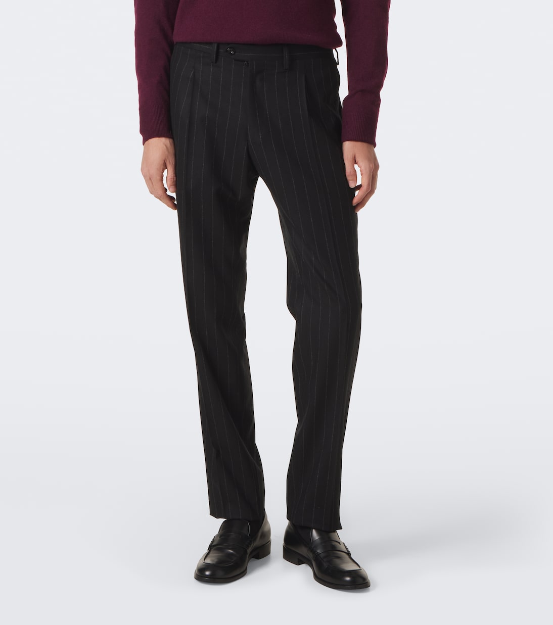 Kiton - Pinstriped wool and cashmere suit