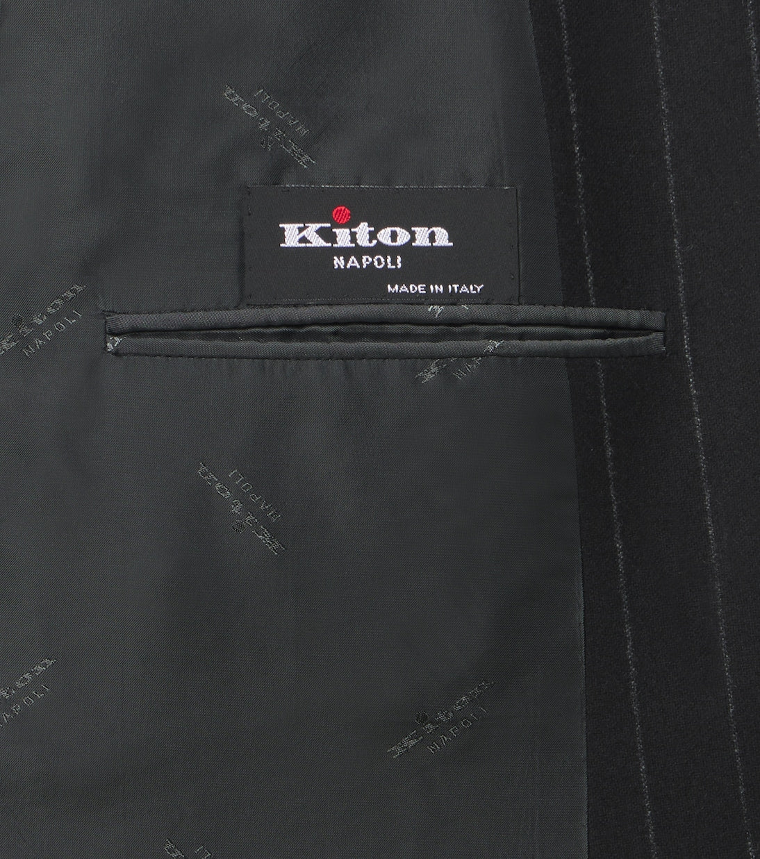 Kiton - Pinstriped wool and cashmere suit
