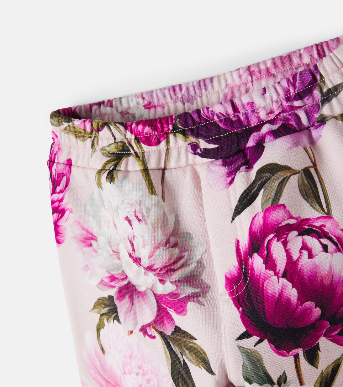 Dolce&Gabbana Kids - Baby floral cotton jersey sweatpants