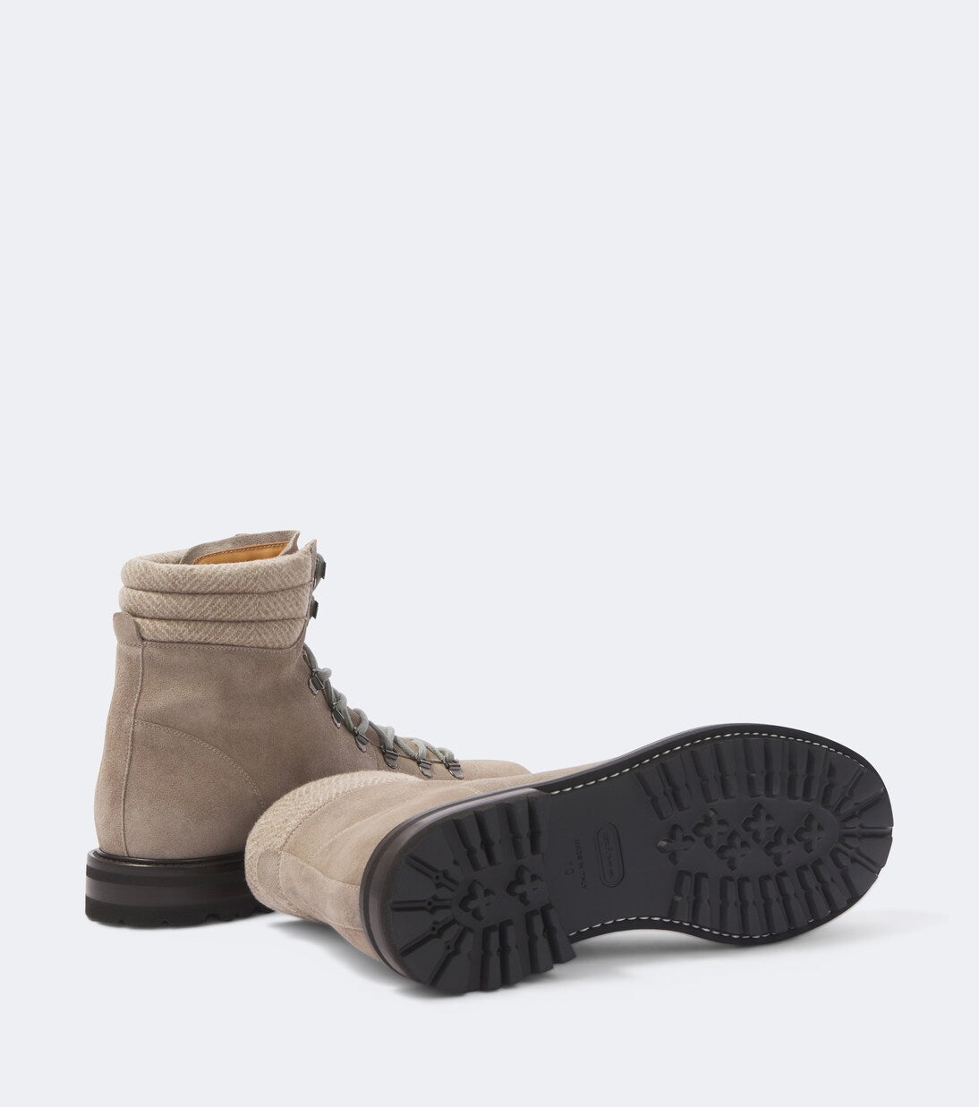 Kiton - Suede lace-up boots